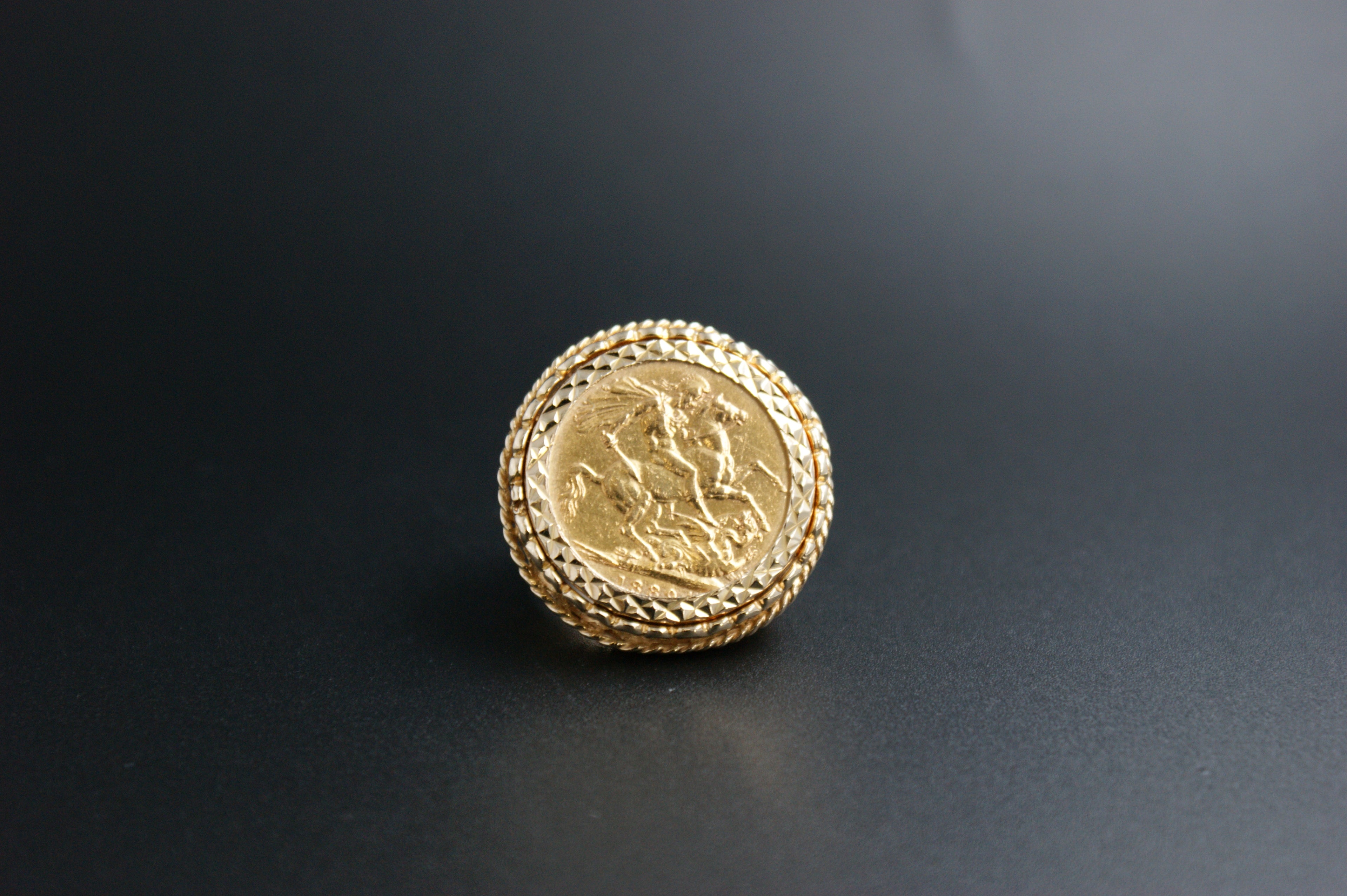 02-9CT Full Sovereign ring