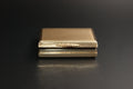 024-Vintage 9ct Gold Engine-Turned pillbox/snuff box