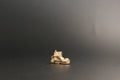 027- 9ct charm " The old woman who lived in a shoe"