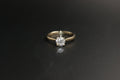 066-9ct Gold 1.00ct Lab-Grown Solitaire Diamond Ring