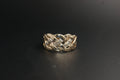 074-9ct Yellow Gold Diamond Celtic Knot Ring