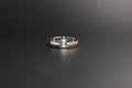 0106- Palladium Plain Court Wedding Ring