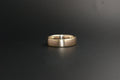 0118- 18ct satin finish wedding band.