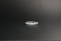 0137-18ct White Gold Vera Wang 0.38ct Diamond Double-Row Band Ring